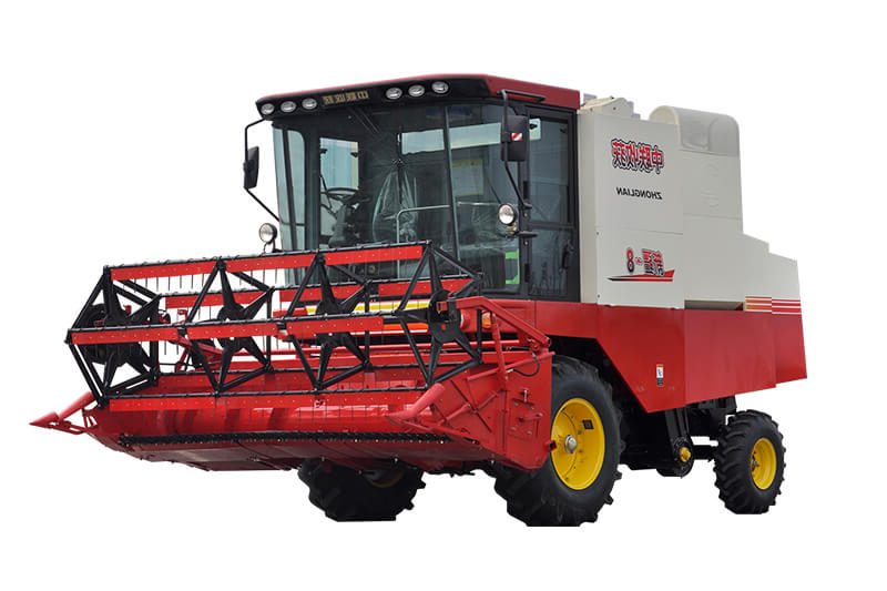 Soybean Combine Harvester