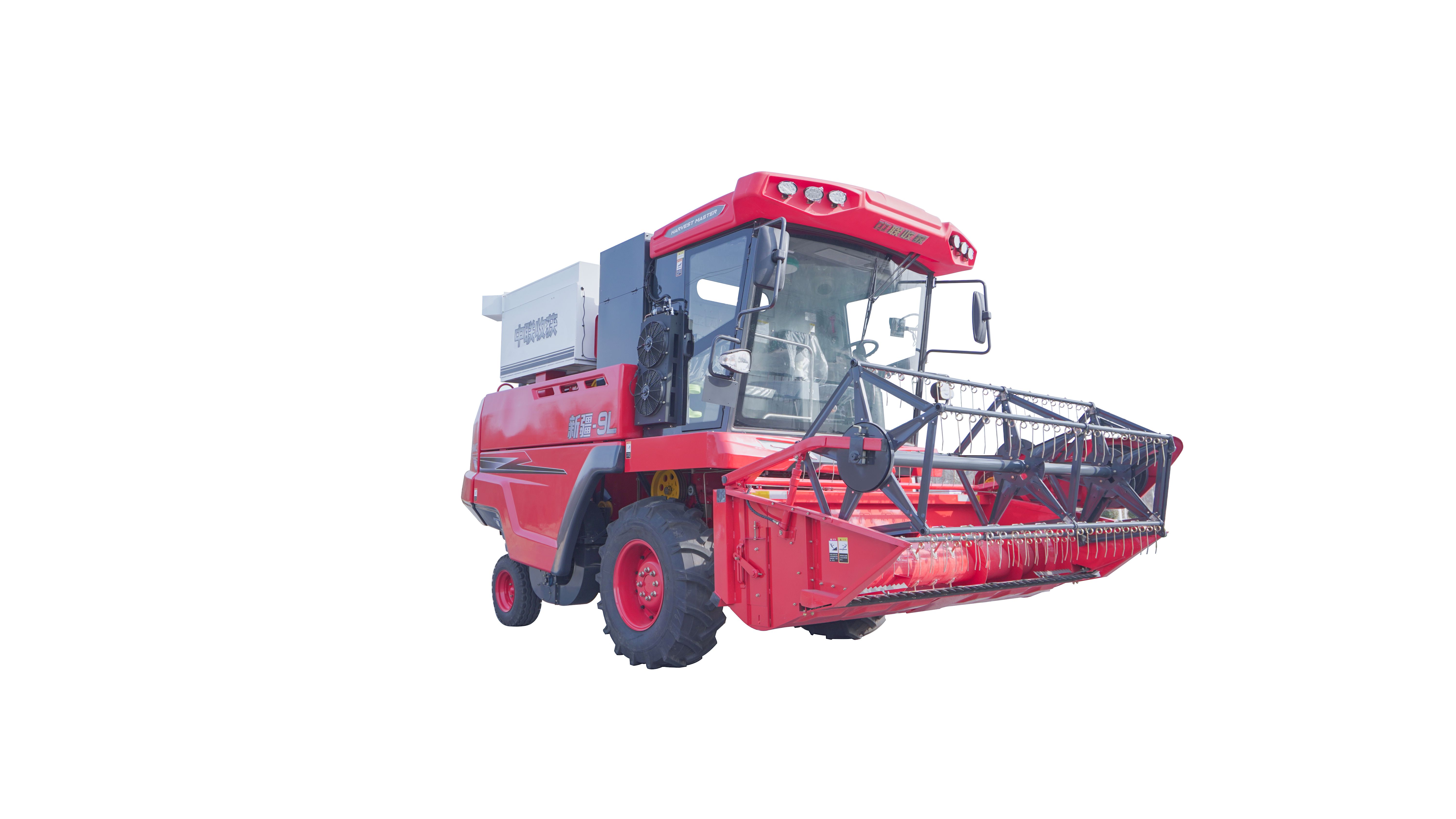 4LZ-9L Self-propelled full feed into the grain combine